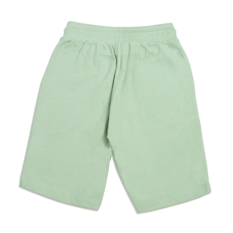 Bermuda para niño en burda color verde