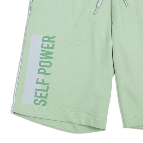Bermuda para niño en burda color verde