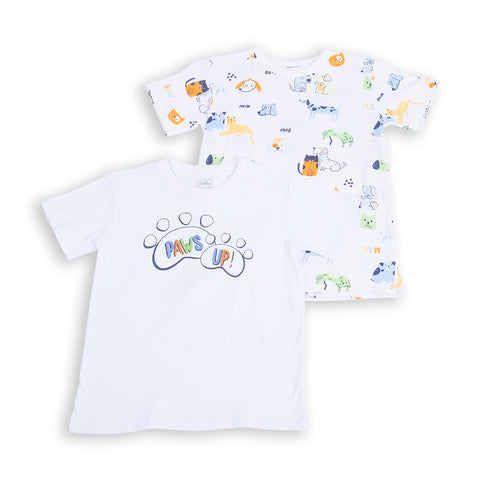 Camiseta x 2 Bebé Niño