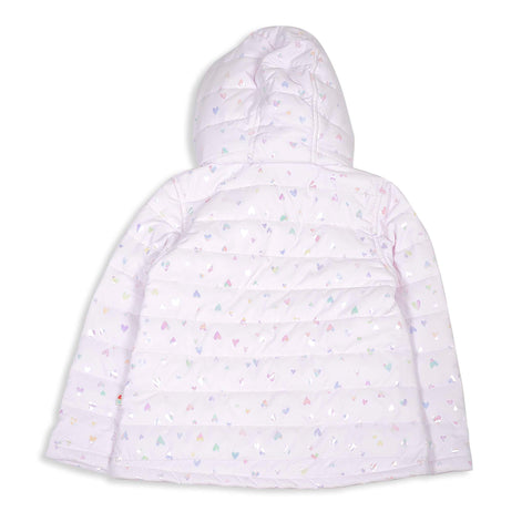 Chaqueta Acolchada Para Bebé Niña Color Verde Manzana