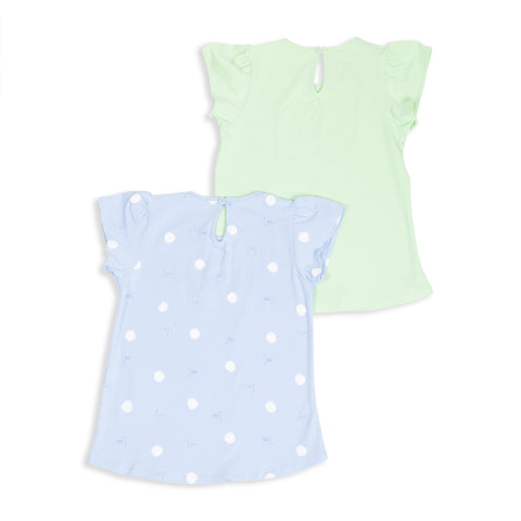 Camiseta x2 bebé niña