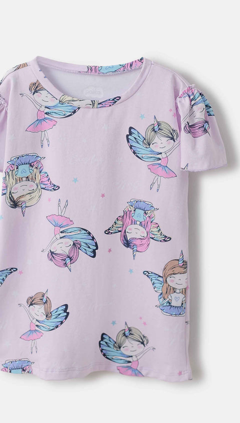 Camiseta x 2 bebé niña