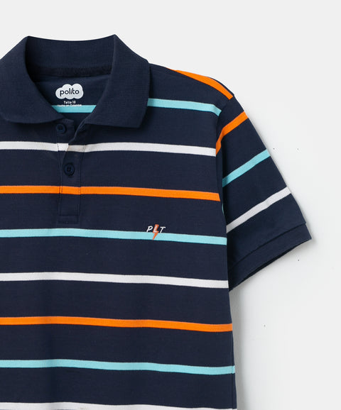 Camiseta Tipo Polo Niño