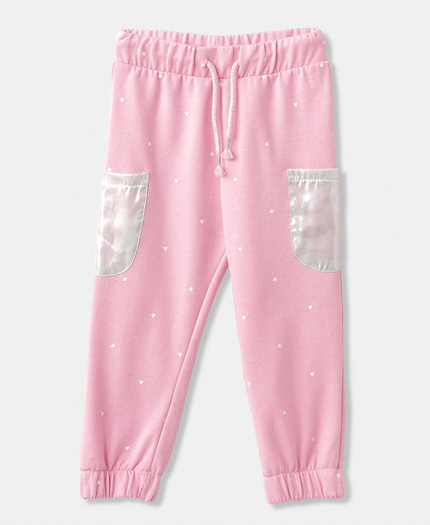 Jogger Deportivo Para Bebé Niña Color Rosado