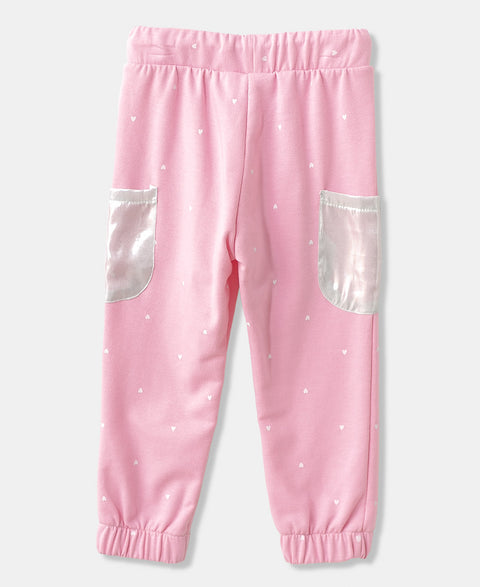 Jogger Deportivo Para Bebé Niña Color Rosado