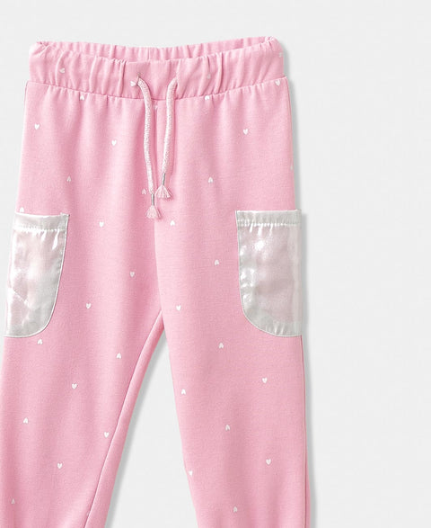 Jogger Deportivo Para Bebé Niña Color Rosado