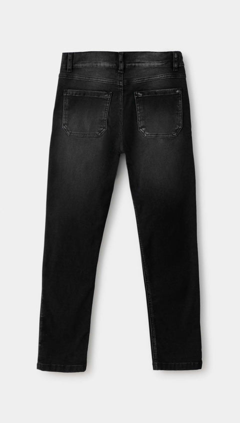 Jean Para Niño En Denim Ginger Color Negro