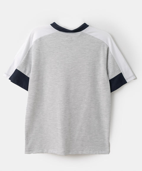 Camiseta para niño en algodón color blanco jasped