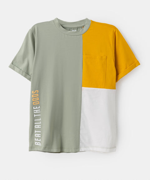 Camiseta para niño en tela suave color verde
