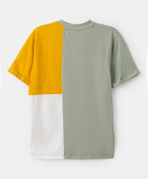 Camiseta para niño en tela suave color verde
