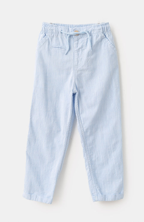 Pantalón Para Bebe Niño En Flame Color Azul