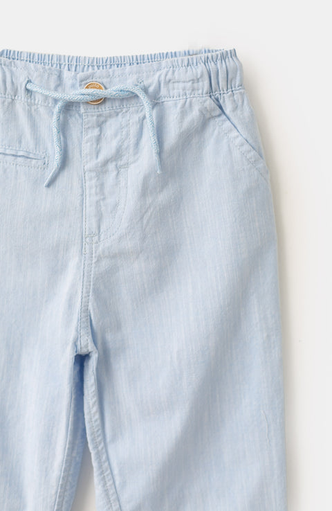 Pantalón Para Bebe Niño En Flame Color Azul
