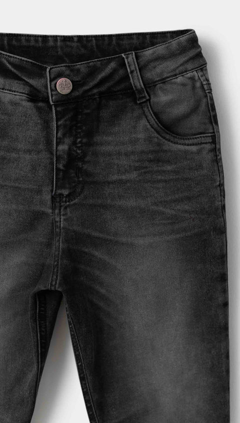 Jean Para Niña Color Índigo Onyx Black