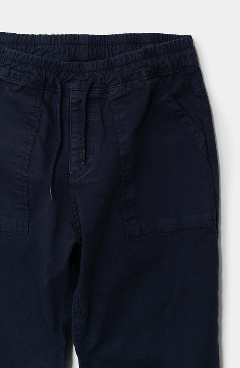 Jogger Para Niño En Burda Color Azul Oscuro