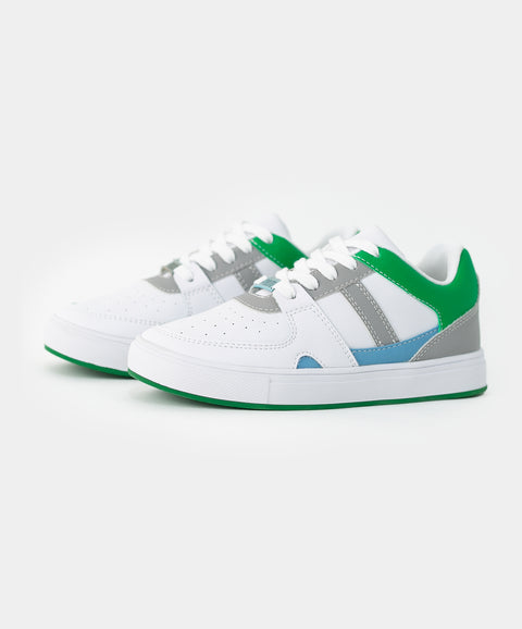 Tenis para niño en material sintético color verde