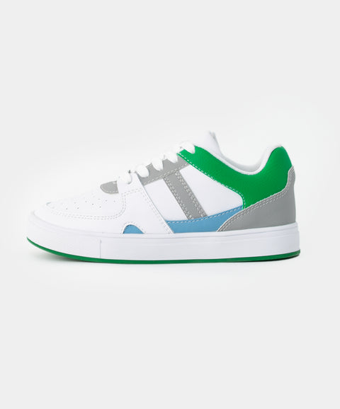 Tenis para niño en material sintético color verde