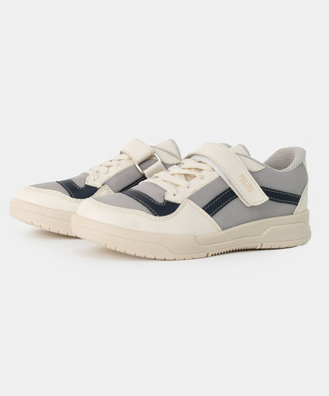 Tenis para niño en material sintético color beige