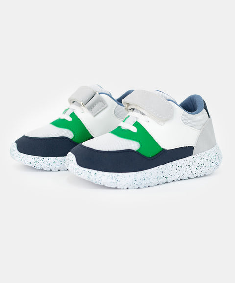 Tenis para bebé niño en material sintético color azul