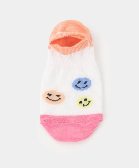 Medias x 2 para niña en algodón multicolor