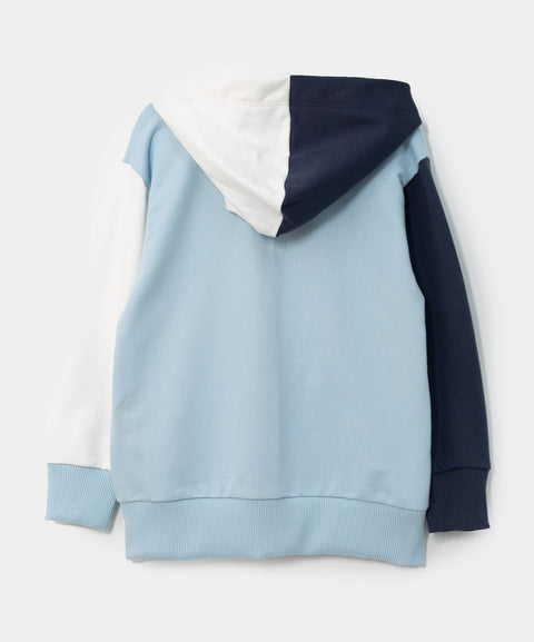 Buzo Con Chompa Para Bebé Niño En Burda Color Azul Claro