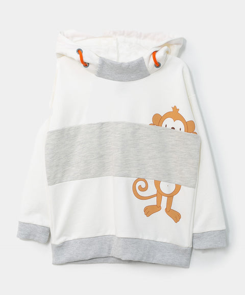 Buzo Con Chompa Para Bebé Niño En Burda Color Marfil