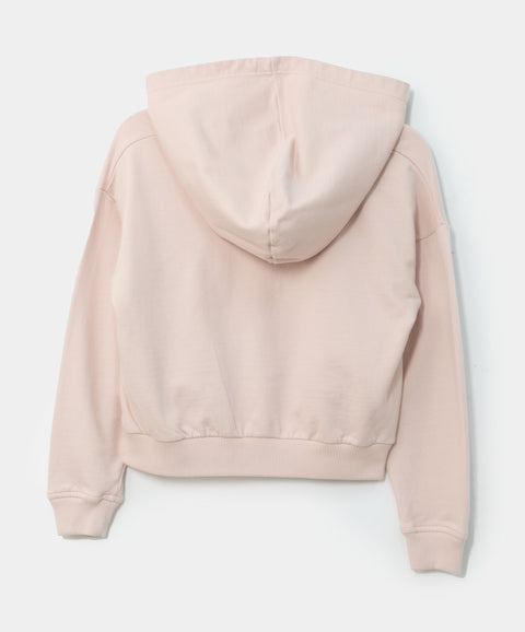 Buzo Con Chompa Para Niña En Burda Color Rosado Claro