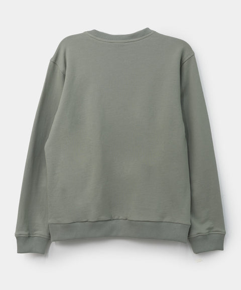 Buzo para niño en burda color verde