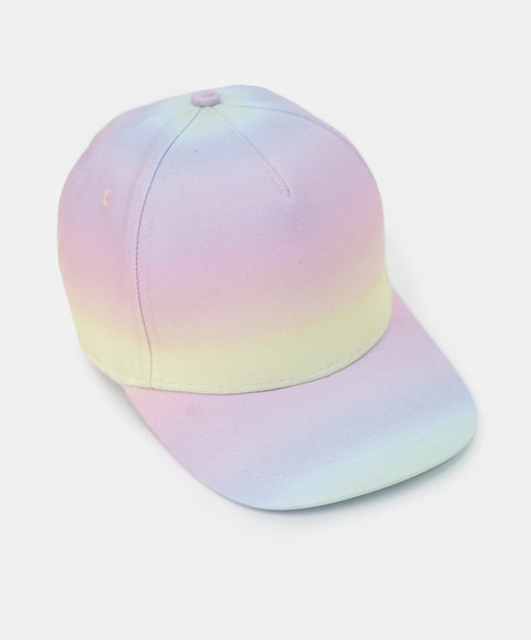 Gorra para niña en tonos pasteles degradados