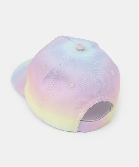 Gorra para niña en tonos pasteles degradados