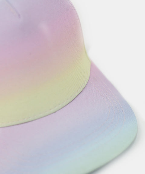 Gorra para niña en tonos pasteles degradados