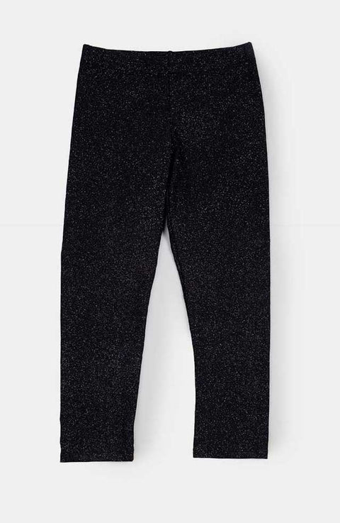 Leggings Para Bebé Niña En Licra Color Negro