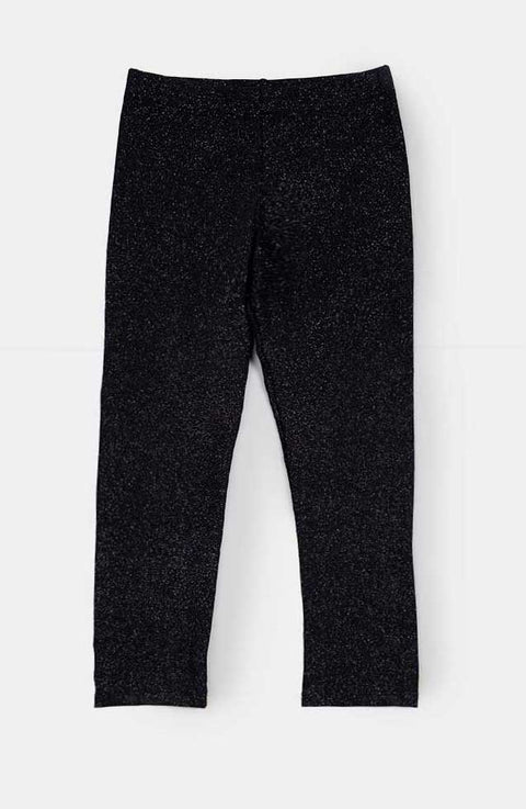 Leggings Para Bebé Niña En Licra Color Negro