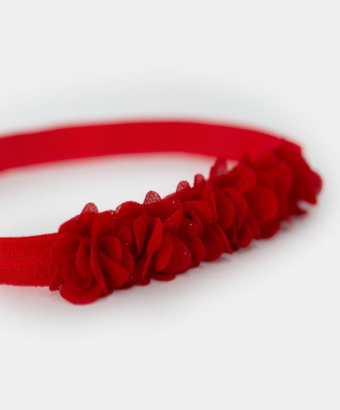 Balaca para recién nacida en color rojo