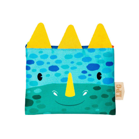 Monedero para niño con estampado de dinosaurio