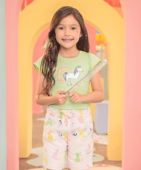 Camiseta x2 bebé niña