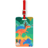 Marcador de maletas con estampado de dinosaurios
